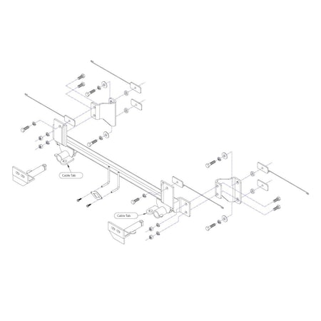 Roadmaster BASEPLATE FORD C-MAX EZ2 3.0 524432-1